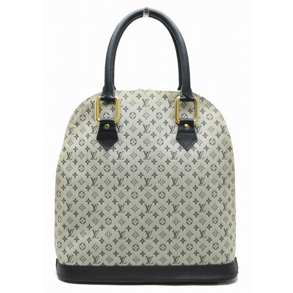 Louis Vuitton Monogram Alma Handbag Blue